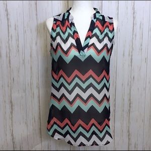 Rue 21 Chevron Sheer Tunic